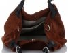 Kožené kabelka shopper bag Vittoria Gotti hnědá V90047CH
